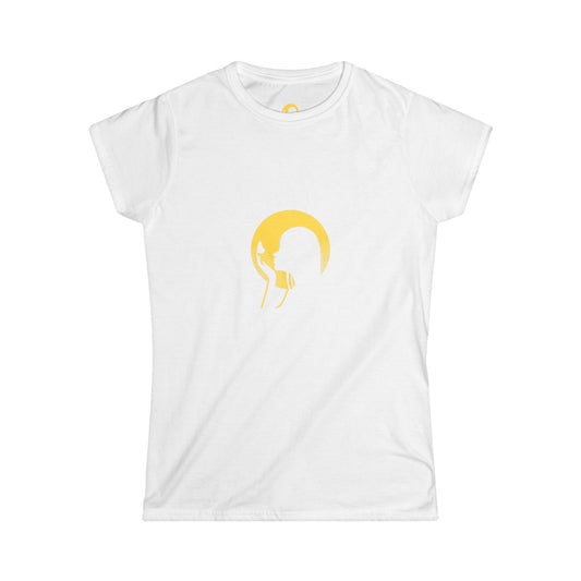 Sunshine Graphic Tee, Women's Softstyle Shirt, Positive Vibe Top, Casual Wear, Gift for Her, Everyday Essentials